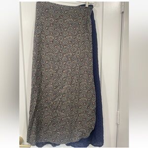 April Cornell Floral Maxi Skirt